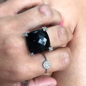 David Yurman Black Onyx and Diamonds